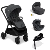 Poussette Joie Finiti + Calmi + i-Level Pro + Base Encore - Ebony