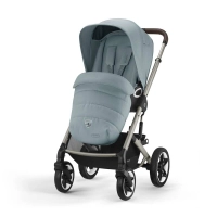 Poussette Cybex Talos S Lux 2 TPE - Stormy Blue + Nacelle Cot S Lux