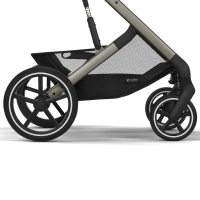 Poussette Tout-Terrain Balios S Lux 2025 - Châssis Taupe et Siège Chocolate Brown - CYBEX - Chcolate Brown