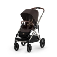 Poussette Cybex Gazelle S2 TPE- Chocolate Brown + Coque Auto Cloud G i-Size - Magic Black