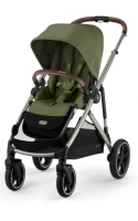 Poussette Cybex Gazelle S2 TPE - Moss Green + Coque Auto Cloud G i-Size - Magic Black