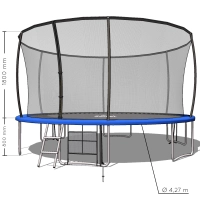 Trampoline Soulet -  427 mm