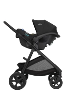 NEAR2ME DLX TRIO - Poussette + SnugLite + Nacelle + Protection pluie + Adaptateurs - Graco - MIDNIGHT