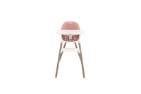 Chaise haute PRESTI - Graco - DUSTY ROSE