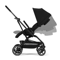 Poussette Compacte Eezy S Twist+2 - CYBEX - Magic Black