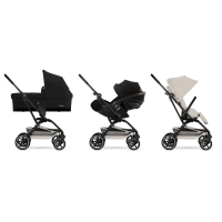 Poussette Compacte Eezy S Twist+2 - CYBEX - Magic Black