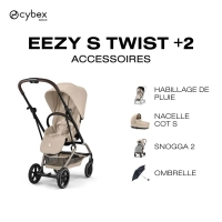 Poussette Compacte Eezy S Twist+2 - CYBEX - Almond Beige