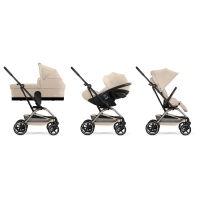 Poussette Compacte Eezy S Twist+2 - CYBEX - Almond Beige