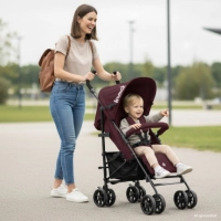 Poussette Fold N Care Blackberry - Blackberry