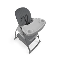 Chaise haute Sit N Relax 3in1 Dark-grey - Dark Grey