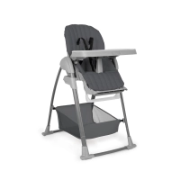 Chaise haute Sit N Relax 3in1 Dark-grey - Dark Grey