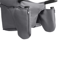 Chaise haute Fix N Sit Dark-grey - Dark Grey