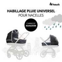 Habillage pluie nacelle universel Carrycot Raincover 