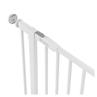 Barrière de sécurité Open N Stop 2 Set +9 cm White - White