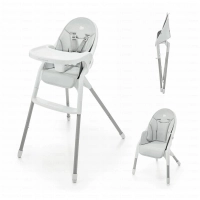 Chaise haute DINNLY - Kinderkraft - gris