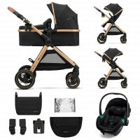 Poussette ESME PRO 3en1 - Kinderkraft - noir