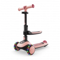 Draisienne/trottinette à trois roues HALLEY 2 - Kinderkraft - rose