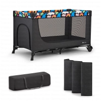 Lit parapluie 2en1  JOY 2 x Happy shapes - Kinderkraft - multicolore