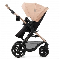 Poussette Trio MOOV 2  (roues EVA) - Kinderkraft - beige