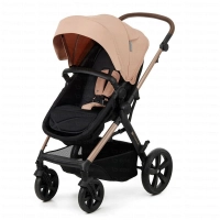 Poussette Trio MOOV 2  (roues EVA) - Kinderkraft - beige