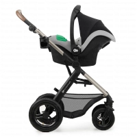 Poussette Trio MOOV 2 (roues AIR) - Kinderkraft - gris