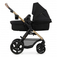 Poussette Trio MOOV 2 (roues EVA) - Kinderkraft - noir