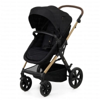 Poussette Trio MOOV 2 (roues EVA) - Kinderkraft - noir