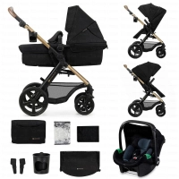 Poussette Trio MOOV 2 XL (roues AIR) - Kinderkraft - noir