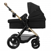 Poussette Trio MOOV 2 XL (roues AIR) - Kinderkraft - noir