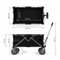 Chariot ROLLSTER - Kinderkraft - noir