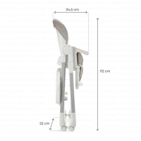 Chaise haute 3-en-1 TULO - Kinderkraft - beige