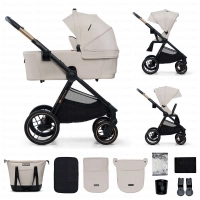 Poussette Duo NEA 2 - Kinderkraft - beige