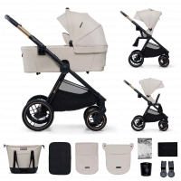 Poussette Duo NEA 2 - Kinderkraft - beige
