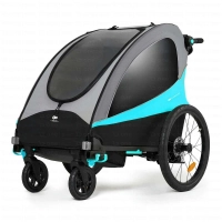 Remorque Vélo Enfant 3en1 NAVA - Kinderkraft - bleu