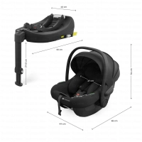 Siège auto I-LITE + base ENDURA SAFE FX - Kinderkraft - noir