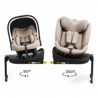 Siège auto - un ensemble ENDURA SAFE MODULAR SYSTEM - Kinderkraft - beige