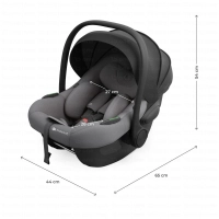 Siège auto I-LITE (40-87 cm) - Kinderkraft - gris