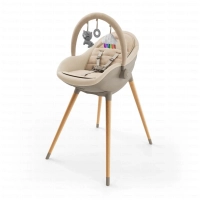 Chaise haute FINI UP 2en1 - Kinderkraft - beige