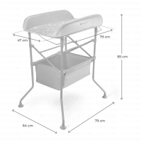 Baignoire pour bébé BUBBLY - Kinderkraft - gris