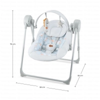 Balancelle / transat SWINGEE - Kinderkraft - gris