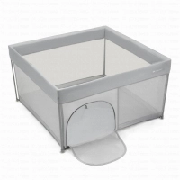 Parc d'enfant ZIKI - Kinderkraft - gris