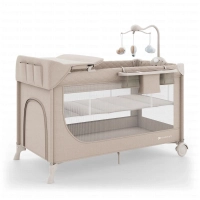 Lit Bébé LEODY UP + accessoires - Kinderkraft - beige