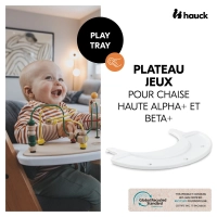 Jouets Alpha Play Tray  White - White