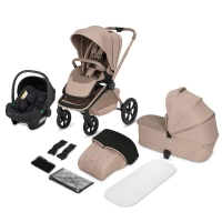 Poussette multifonction Freya - Lionelo - Beige Sand