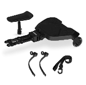 Plan伏 à roulettes - Lionelo - Black Onyx