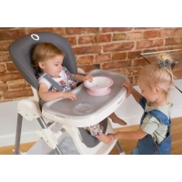 Chaise haute Linn - Lionelo - Beige Taupe