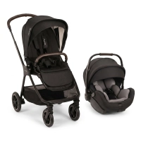 Pack duo Nuna - Poussette Triv Next + Siège auto Arra flex - Caviar