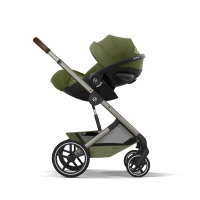Pack Duo Balios S Lux 4 - Modèle 2026 + Nacelle Pliable - CYBEX - Moss Green