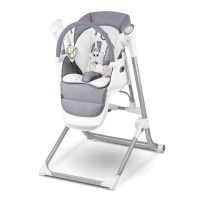 Chaise Haute Lionelo Niles - Grey