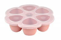 Multiportions Silicone 6x90ml Béaba - Old Pink